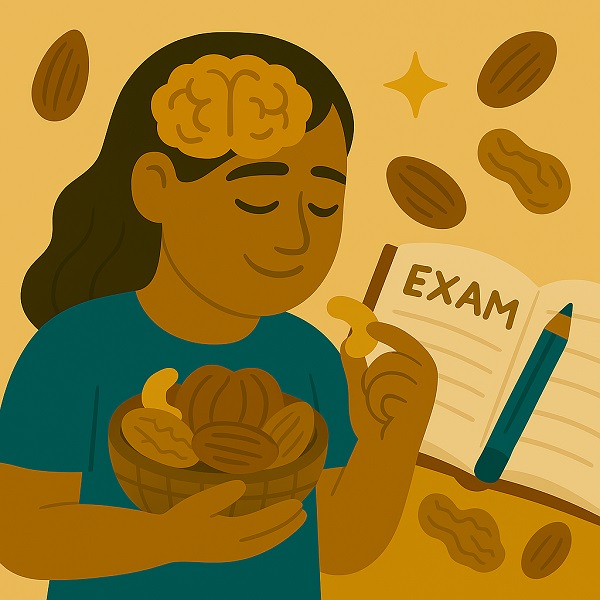 خشکبار تقویت_کننده حافظه برای کنکوری_ها