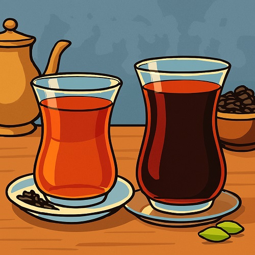 فرق چای ایرانی و عراقی - نیکروان فود