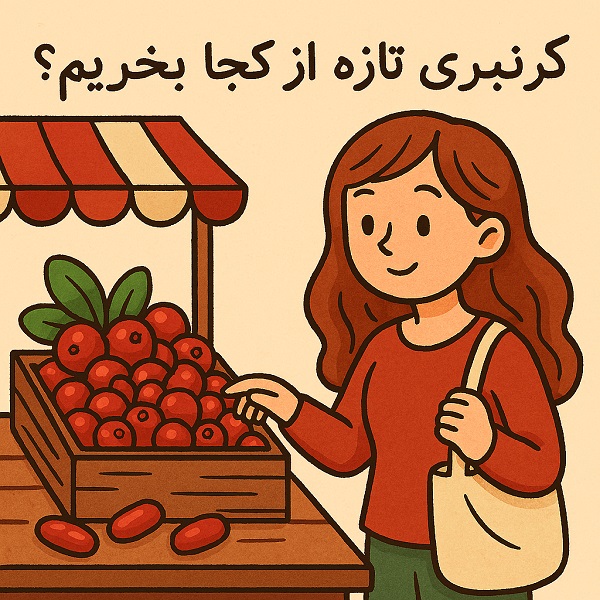 کرنبری تازه رو از کجا بخریم؟