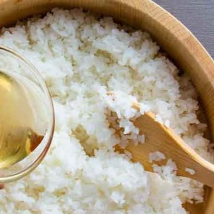 طرز تهیه برنج با سرکه سیب